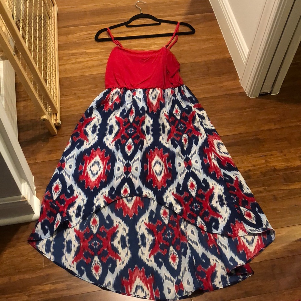 Red White and Blue Dress